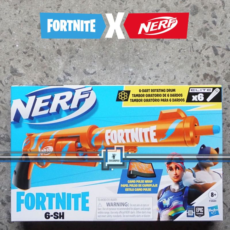 Jual Nerf Fortnite 6SH - NRR | Shopee Indonesia