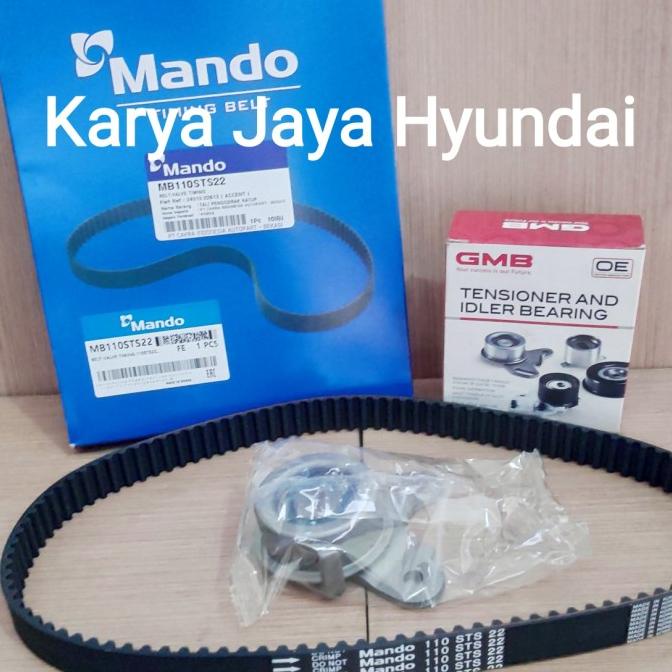 Jual Belt Mobil/ Timing belt set Hyundai Accent Verna Avega Getz BELT