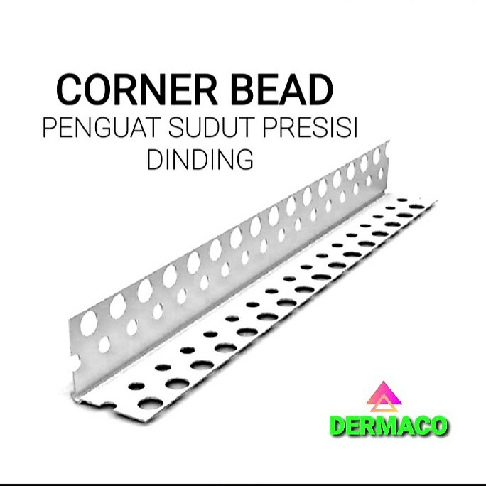 Jual CORNER BEAD / PENGUAT PRESISI PARTISI DINDING / CORNER BEAD GYPSUM