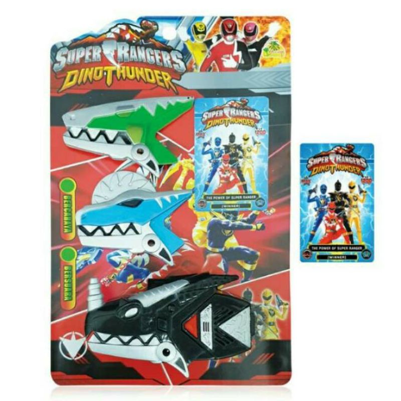 Jual Mainan Anak Jam Power Super Ranger Dino Thunder Gelang Robot Murah ...