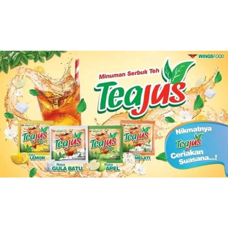 Jual Tea Jus All Varian Rasa | 1 Renceng | Shopee Indonesia