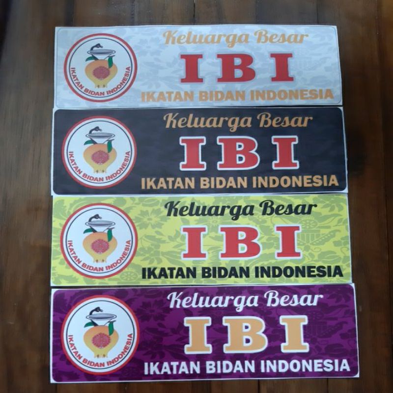 Jual Sticker Logo Ibi Shopee Indonesia