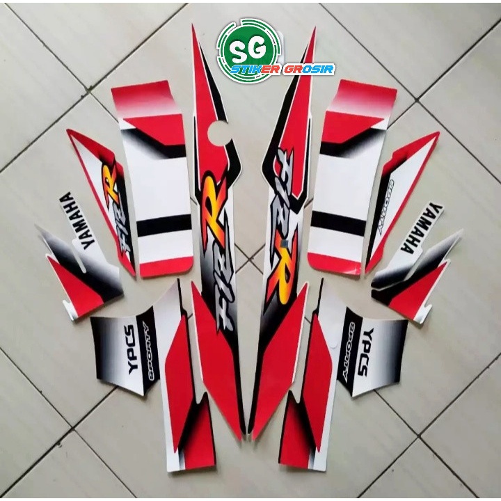 Jual STRIPING STICKER MOTOR STIKER LIS BODY F1ZR FIZ R MARLBORO 2001 ...