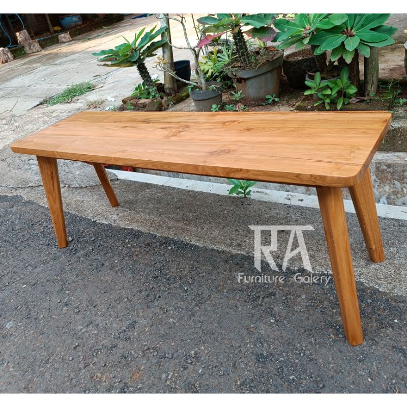 Jual BENCH BANGKU PANJANG ATAU KURSI PANJANG KAYU JATI | Shopee Indonesia