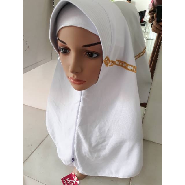 Jual Kerudung Rabbani model AN innova S & M (Renda Warna) | Shopee