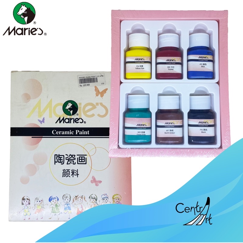 Ceramic Paint 6 Colors