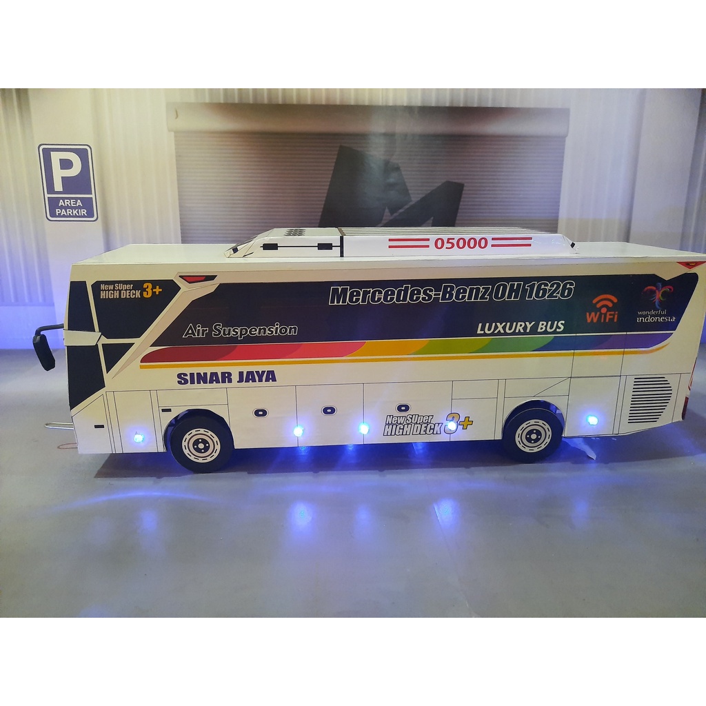 Jual Bus Sinar Jaya Agra Mas Murni Jaya Pebepe Bus Oleng Miniatur Bus