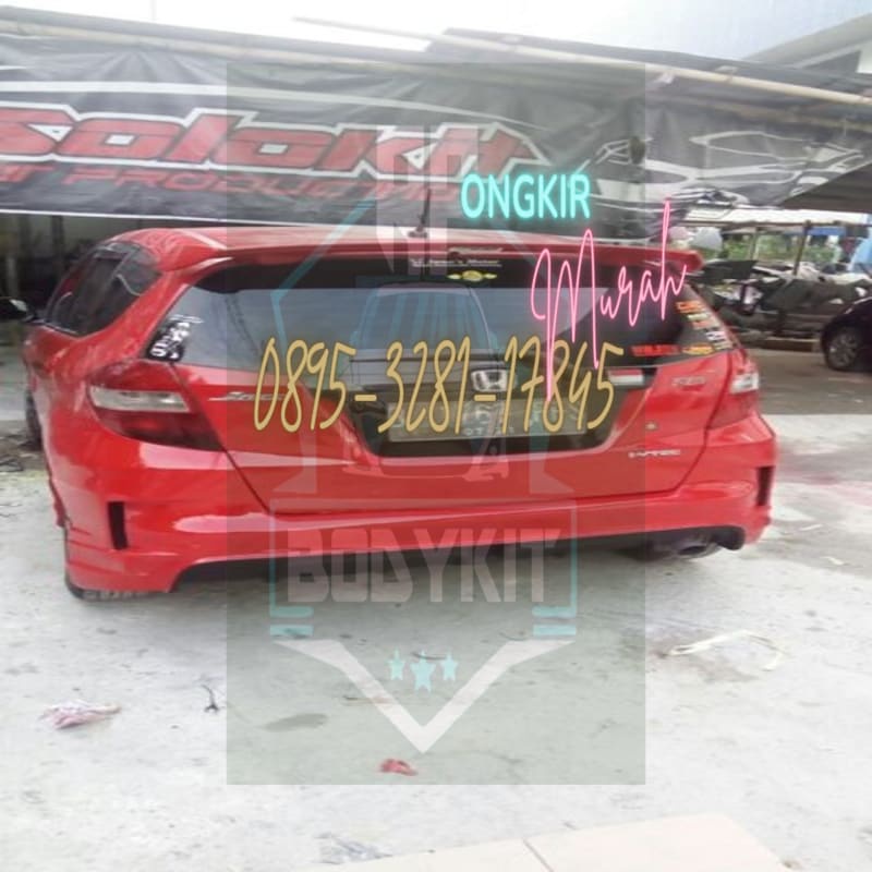 Jual bodykit Honda jazz ge8 Mugen rs GRATIS LED 6 pcs bodikit body kit