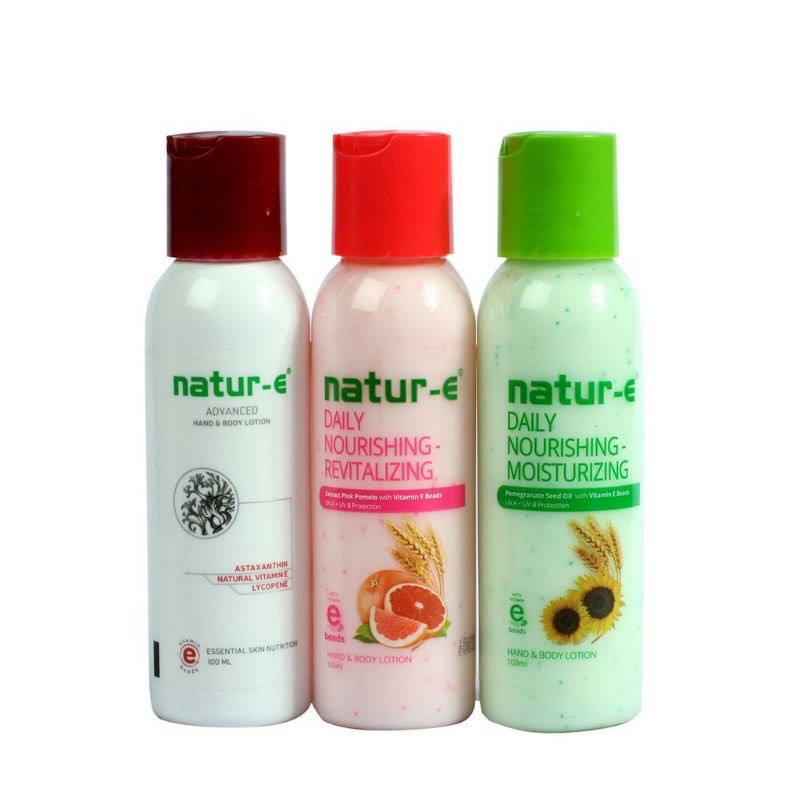 Jual NaturE Hand Body Lotion 100ml Hand body Pink,Hijau,Advan