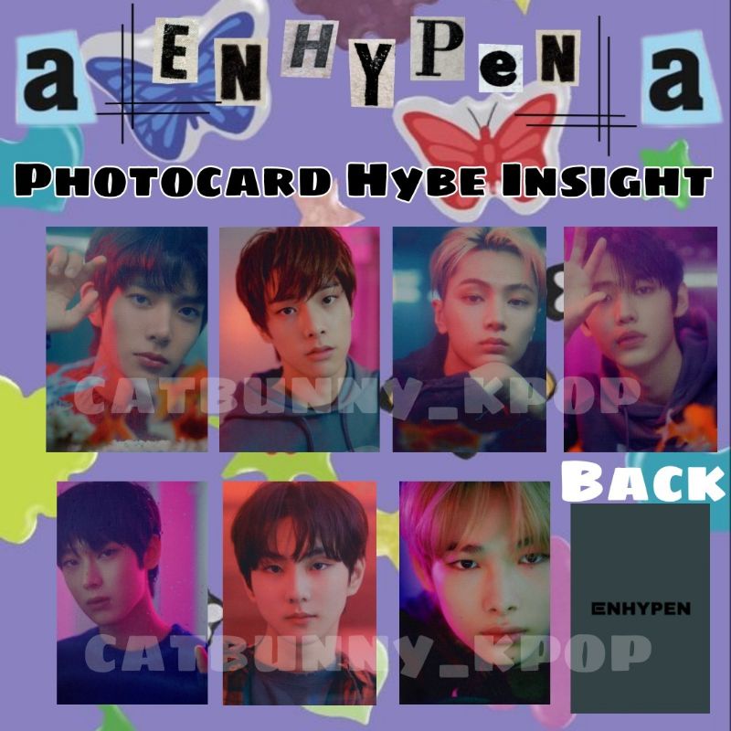 Jual Photocard Hybe Insight Enhypen Unofficial | Shopee Indonesia