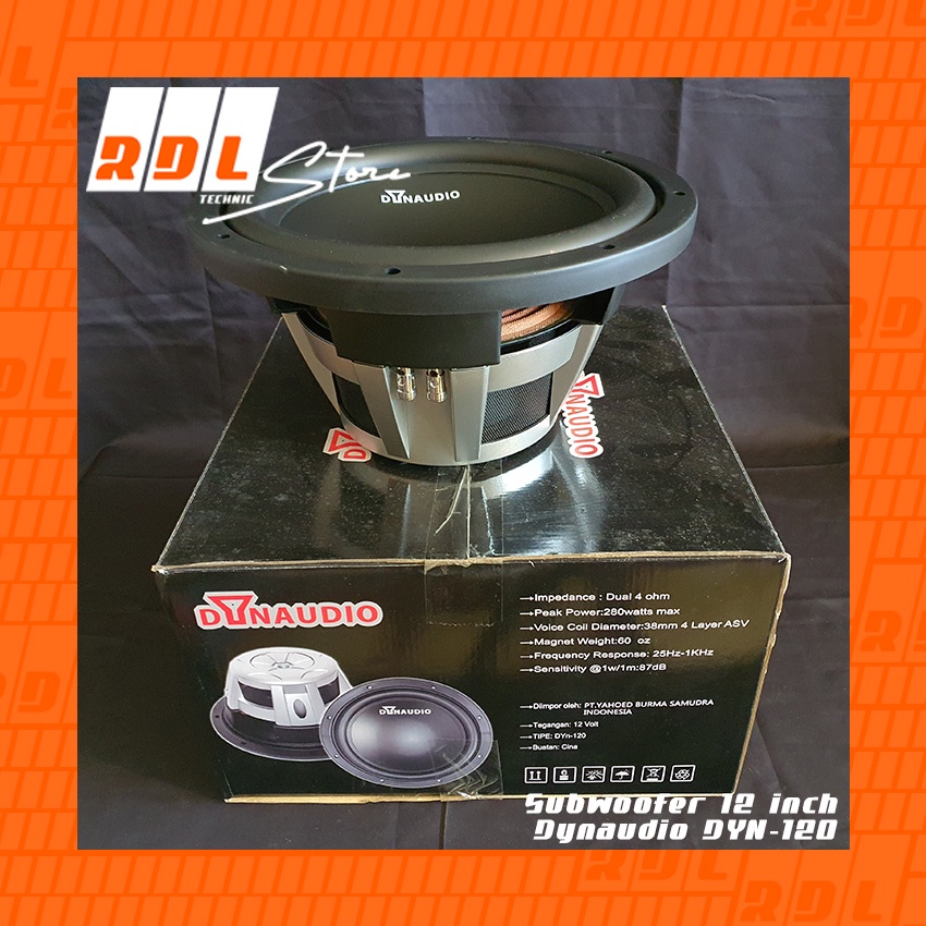 Jual Subwoofer 12 inch Dynaudio DYN120 (1 pasang) Shopee Indonesia