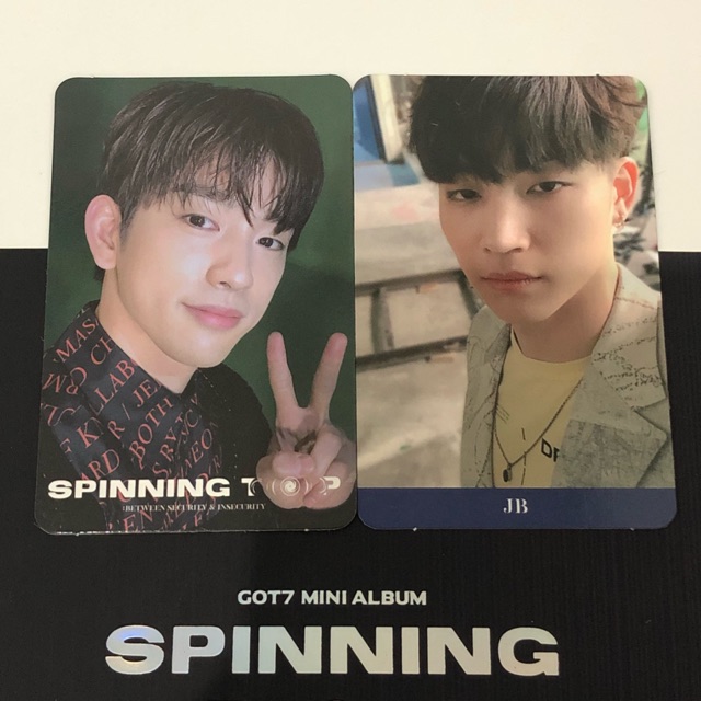 Jual GOT7 - SPINNING TOP PHOTOCARD JINYOUNG JB | Shopee Indonesia