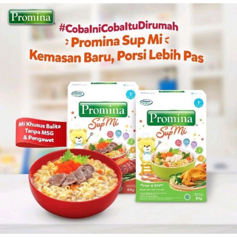 Jual Promina Sup Mie 1+ Box 84gr | Shopee Indonesia