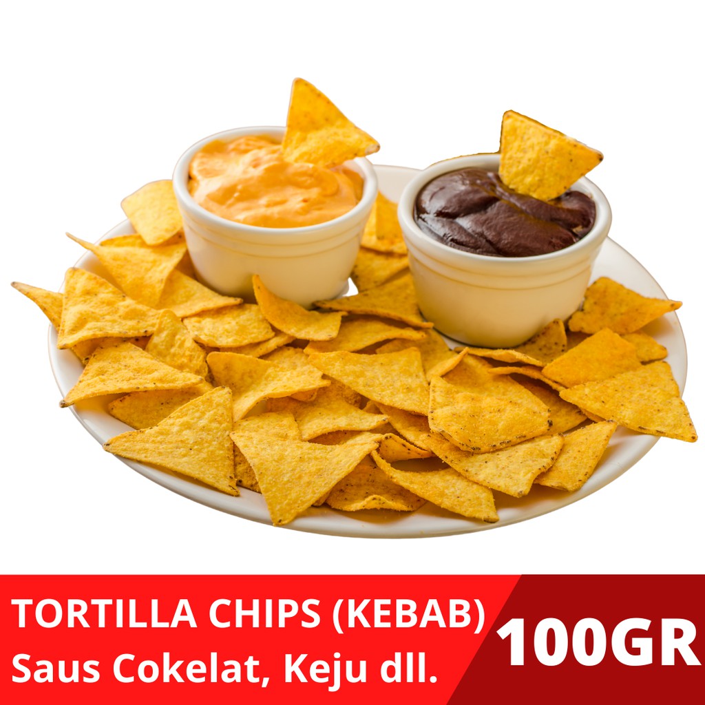 Jual Keripik Tortila 100gram Balado Bbq Keju Original Cokelat Tortilla