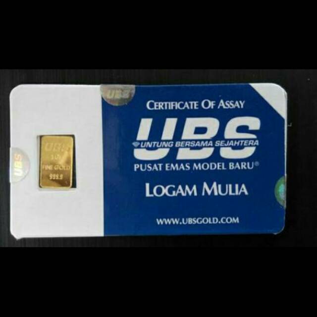 Jual Jual Emas UBS kemasan 1GR | Shopee Indonesia