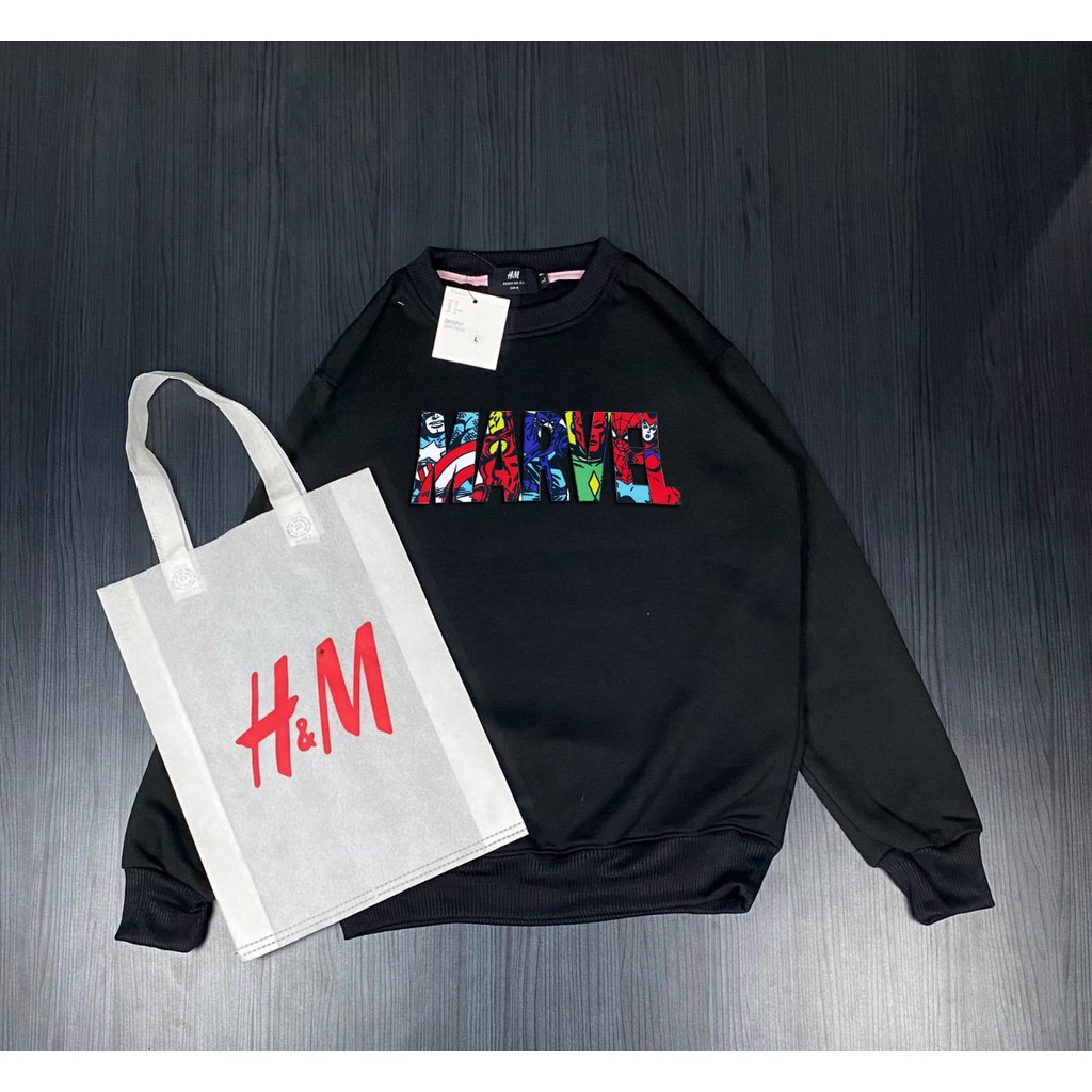 Jual CREWNECK H8M MARVEL | Shopee Indonesia