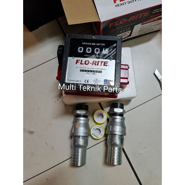 Jual Flo Rite / Flow Meter / Meteran Minyak Solar / Oil 4 digit 2