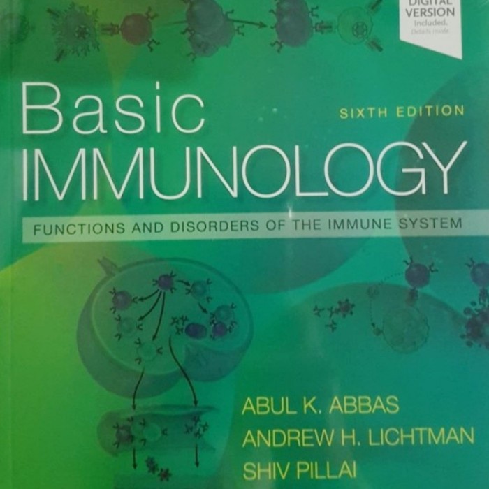 Jual [ Original ] Basic Immunology 6 Ed. Abul K. Abbas - Buku ...