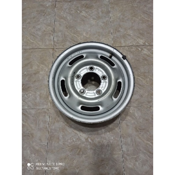 Jual Velg Kaleng Selbo R15 Pcd 5x139 Kia Sportage Taft Jimny Katana Cj7 Vitara Escudo Shopee 2901