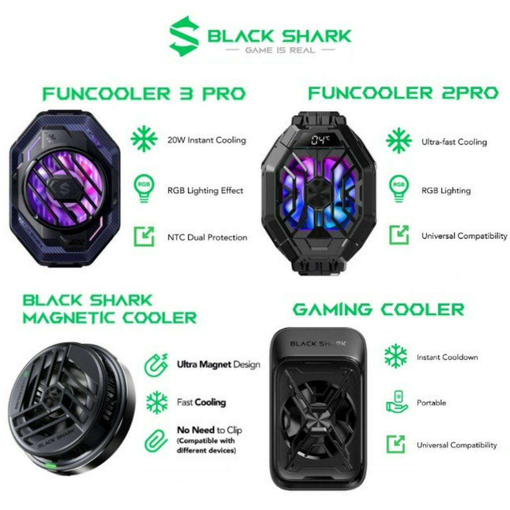Jual Black Shark Fun Cooler 3 Pro 2 Pro Magnetic Gaming Cooler ...