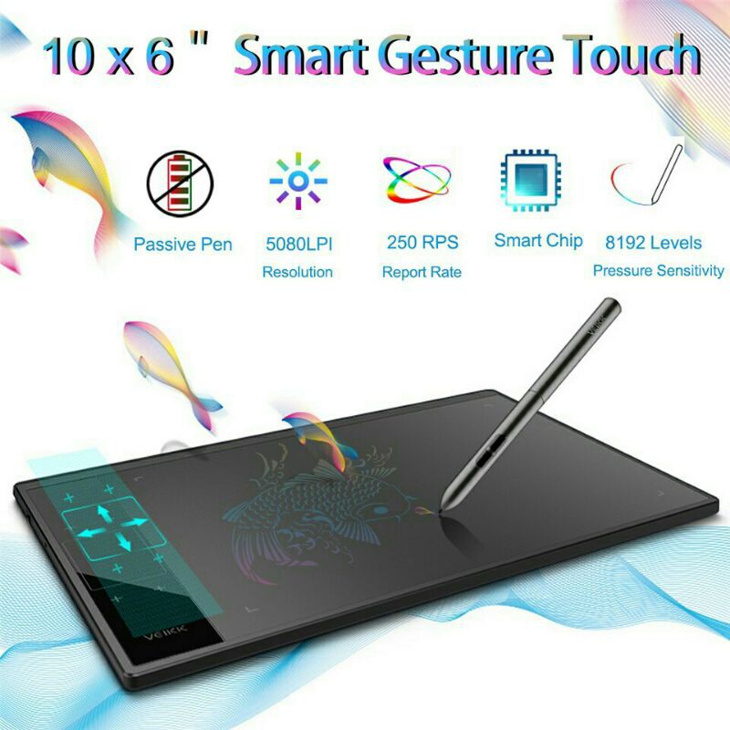 Jual VEIKK A30 Digital Graphic Drawing Tablet Shopee Indonesia