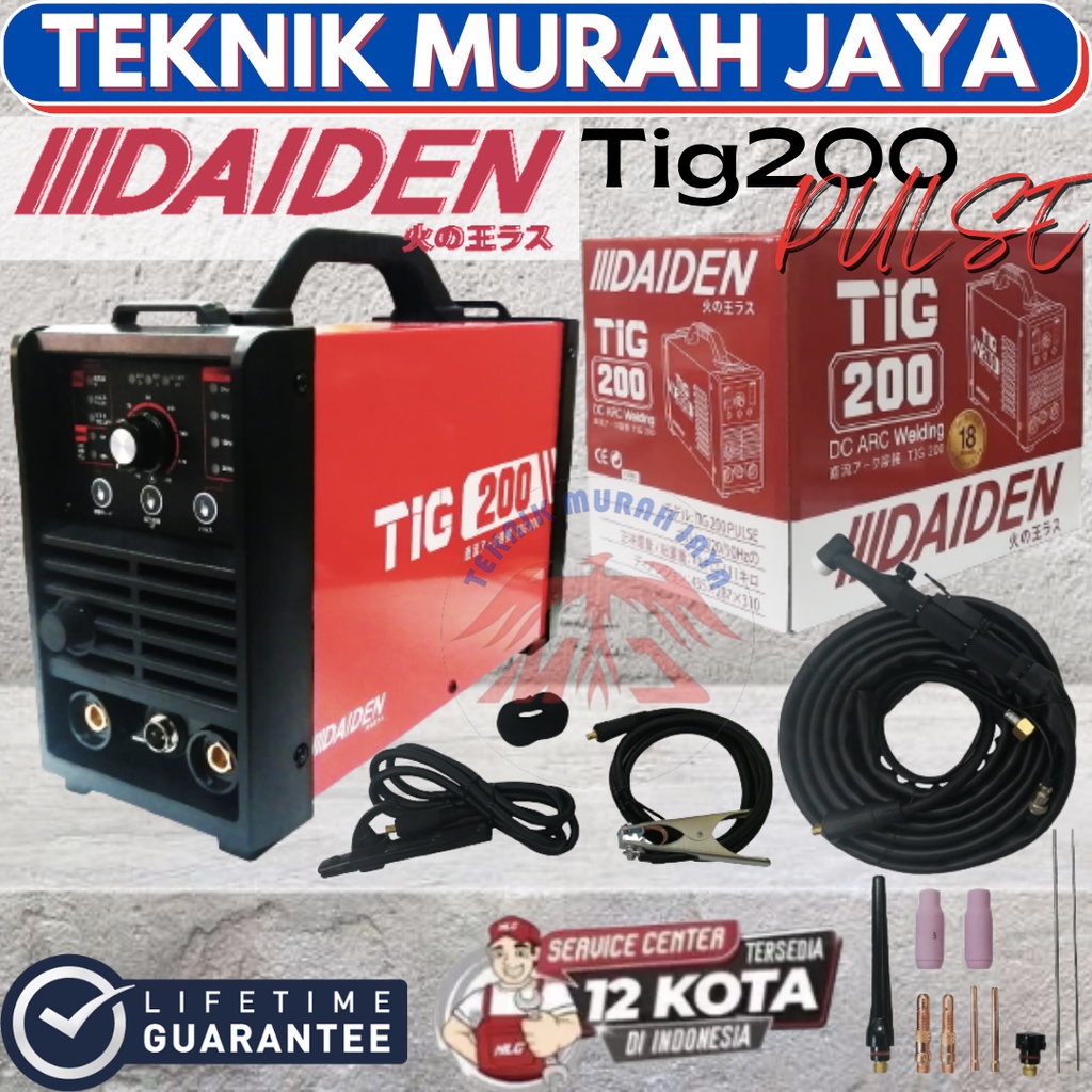 Jual Daiden Tig Pulse Mesin Travo Las Argon Tig Tigi A