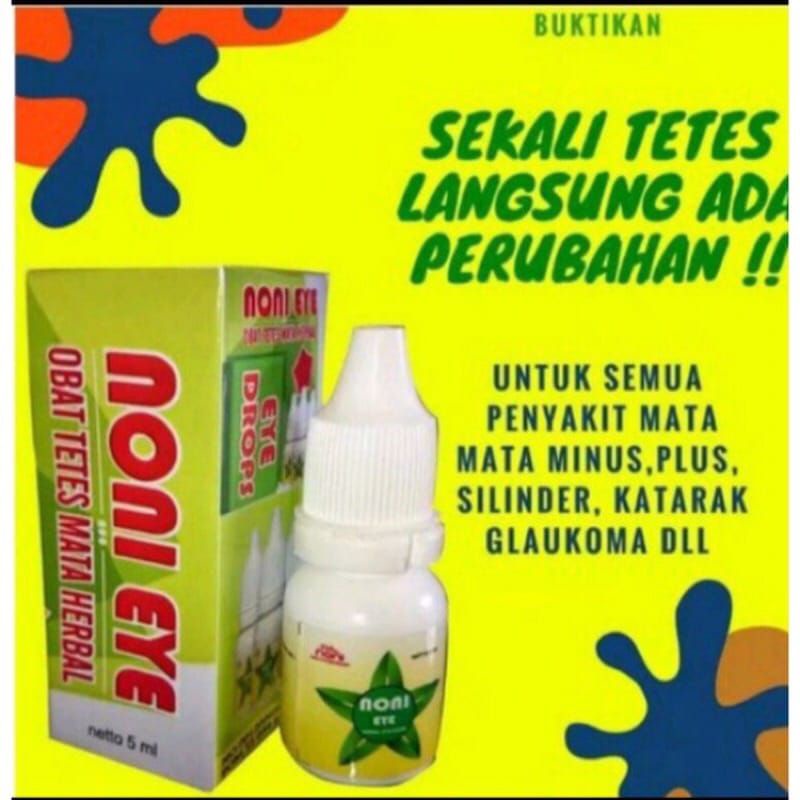 Jual Obat Tetes Mata Minus Noni Eye Za Slinder Plus Katarak Glaukosa