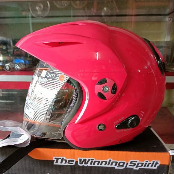 Jual HELM HALF FACE INK CX25/ INK TOPI MODEL BARU ORIGINAL 100% ...