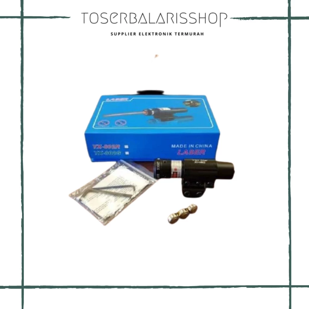 LASER SCOPE SENAPAN NYALA MERAH RED DOT | AutoStock