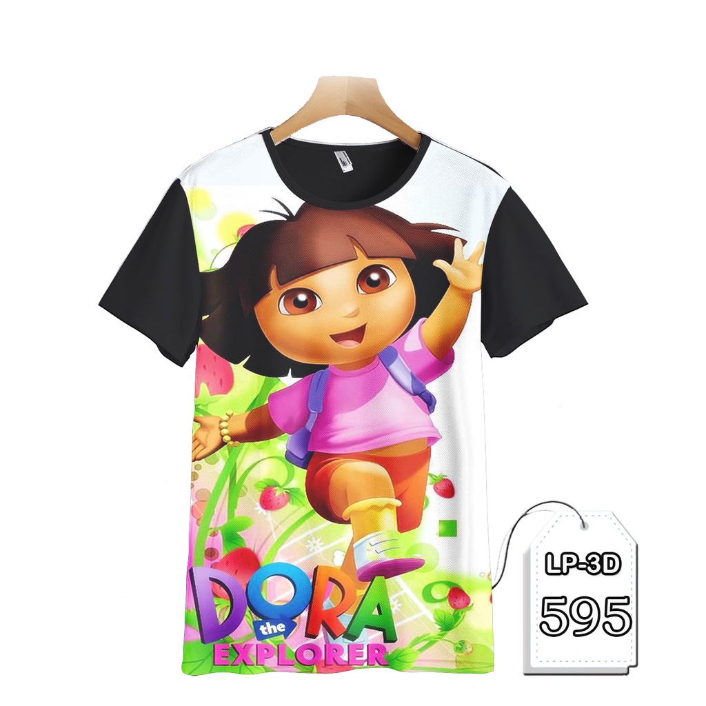 Jual Baju Dora the Explorer Baju Cartoon TV Animasi Anak #LP3D-595