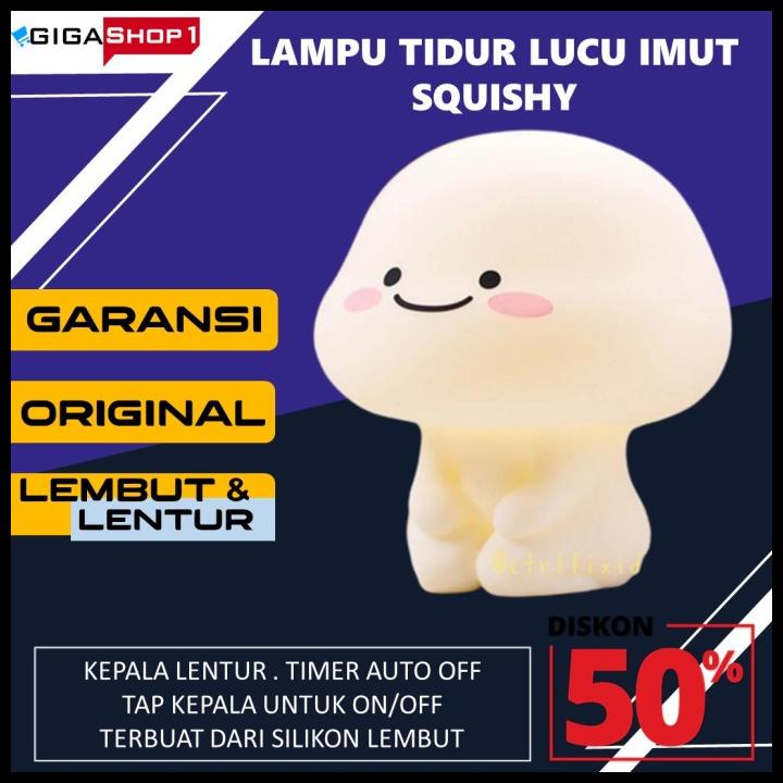 Jual Lampu Tidur Led Proyektor Meja Lucu Pentol Quby Karakter Tiktok ...