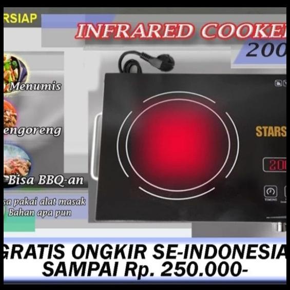 Jual Produk Baru Kompor Listrik Infrared Starsiap ( Lebih Bagus Dari