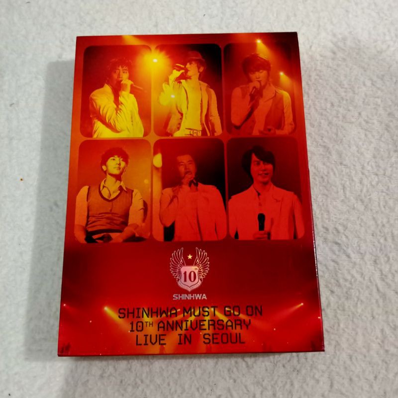 Jual [WTS] DVD SHINHWA : 10TH ANNIVERSARY LIVE IN SEOUL