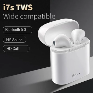 True Wireless Stereo Tws I7S Bluetooth Headset Earphone Suara Paten