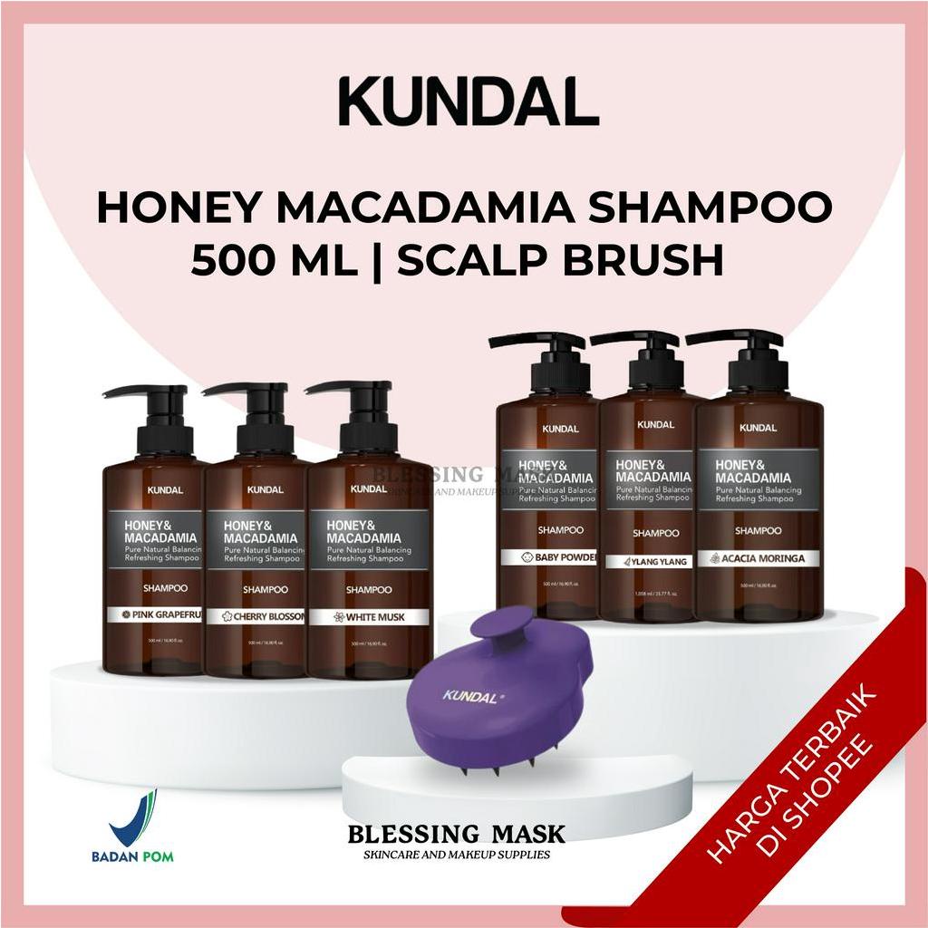 [BPOM] KUNDAL Honey & Macadamia Shampoo - All Variant (Made in Korea)