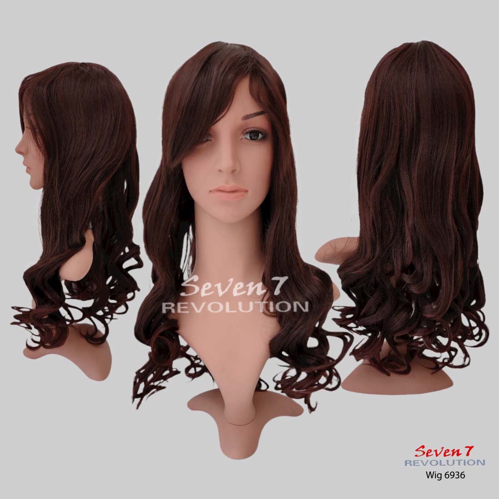 Jual Wig/ Rambut Palsu Panjang Curly Natural (6936) | Shopee Indonesia