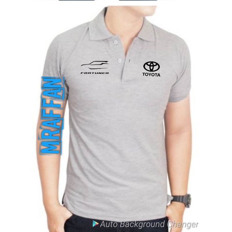 Jual KAOS KERAH POLO SHIRT PRIA TOYOTA FORTUNER | Shopee Indonesia