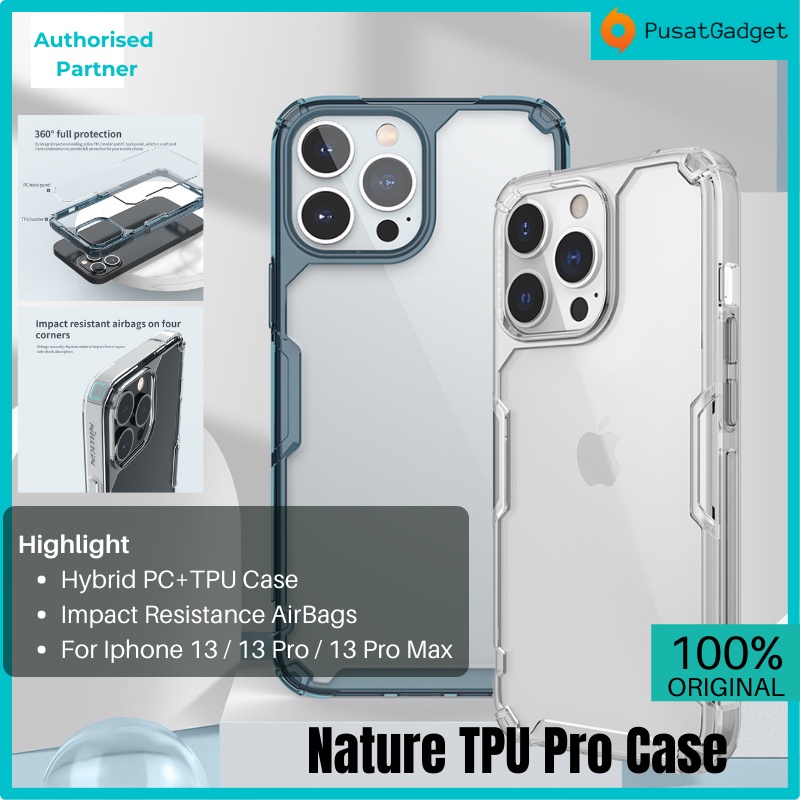 Jual Case Iphone 13 / Pro / Pro Max NATURE PRO Hybrid Casing | Shopee ...