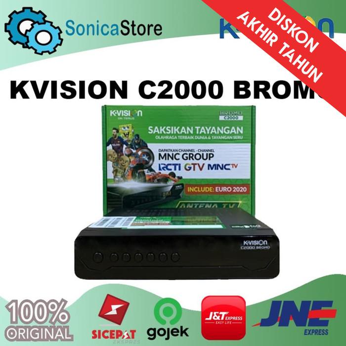 Jual Receiver Parabola KVision Bromo C2000 HD C Band Shopee Indonesia