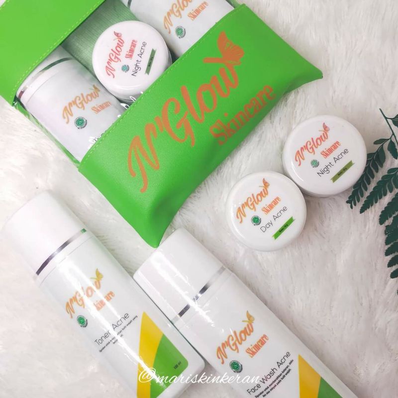 Jual N Glow Skincare Paket Acne Shopee Indonesia