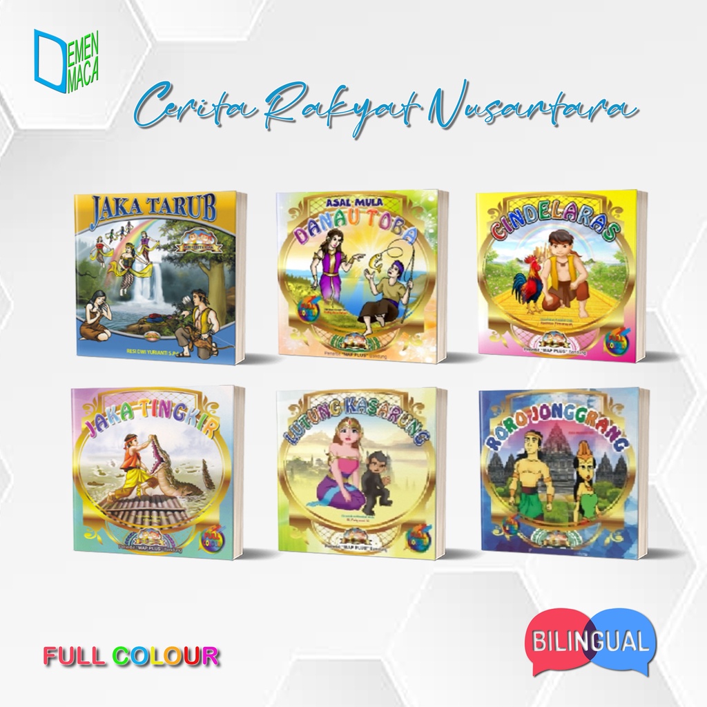 Jual Cerita Rakyat Nusantara - Full Colour | Shopee Indonesia