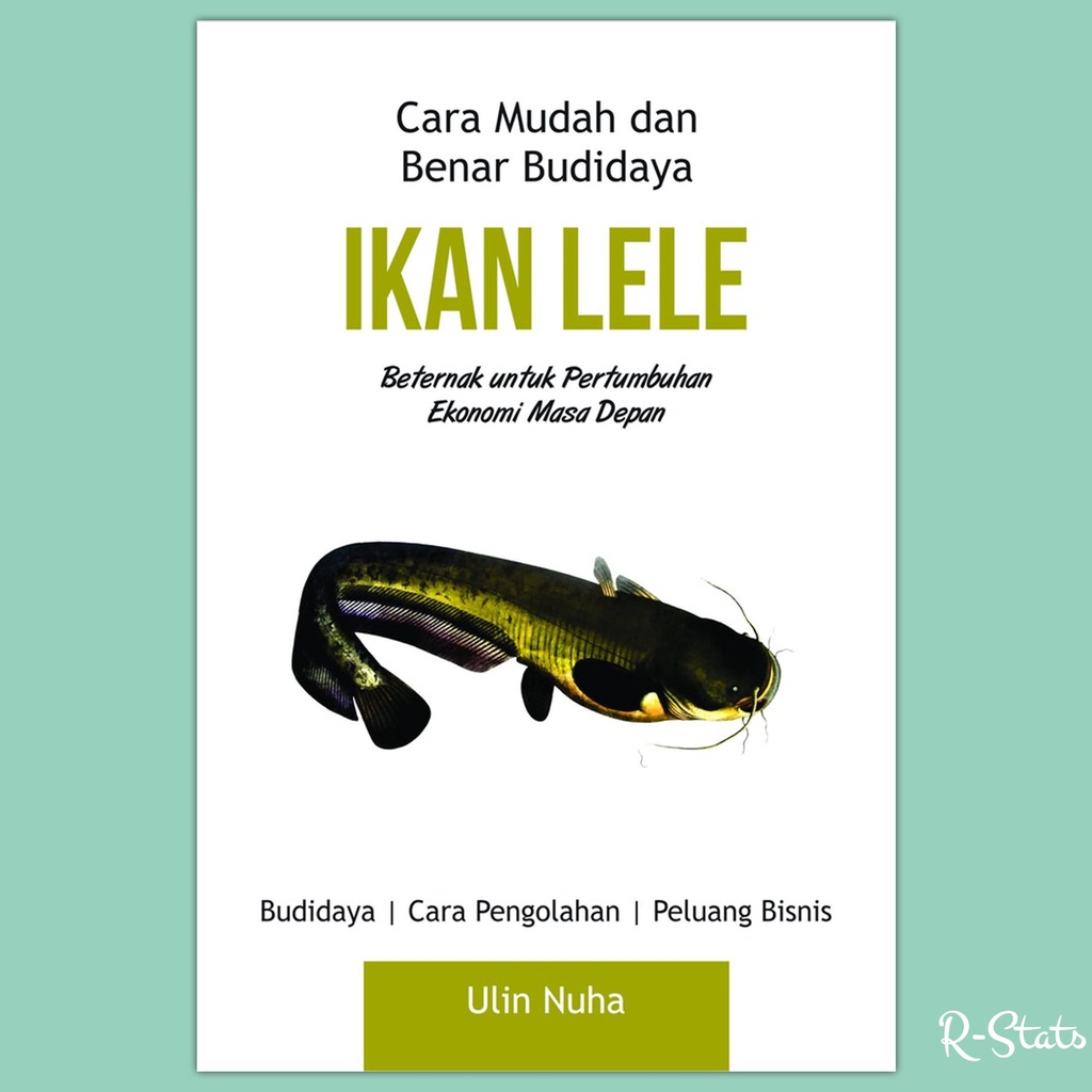 Jual Buku Budidaya Ikan Lele Untuk Pemula Skala Rumah Tangga Shopee Indonesia