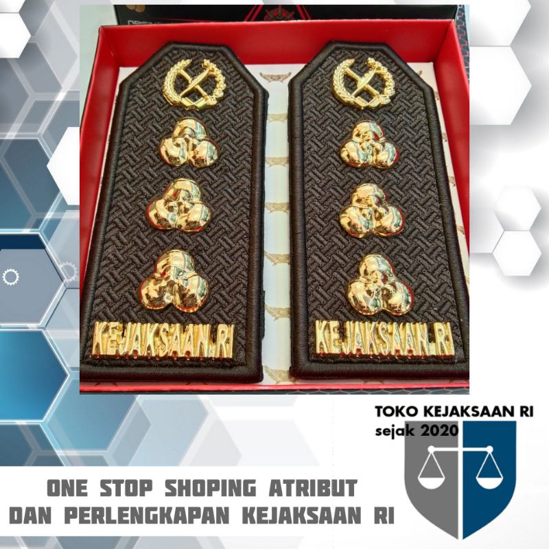 Jual PANGKAT PDU PDUK PDUB KEJAKSAAN RI GOL 4B | Shopee Indonesia