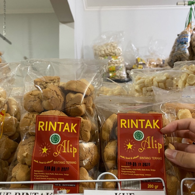 Jual Kue Rintak Bangka Cap Alip - Rintak Khas Bangka / Kue Bangka ...