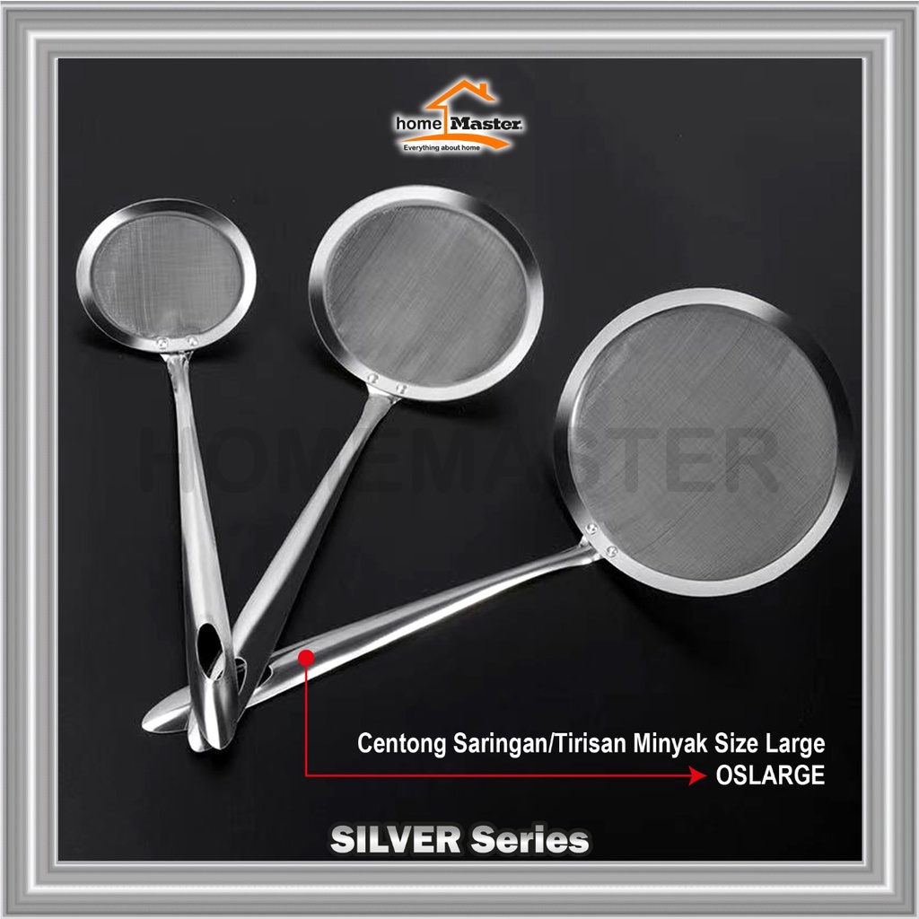 Jual Centong/Spatula/Strainer/Tirisan Multifungsi Stainless Large