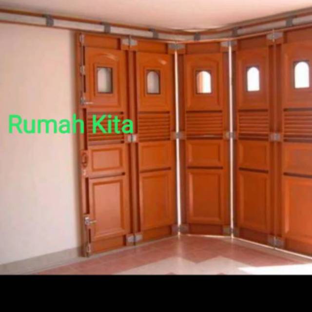 Jual Rel Pintu Garasi 5 Daun Pintu Tikung 1 Sisi Shopee Indonesia 0240