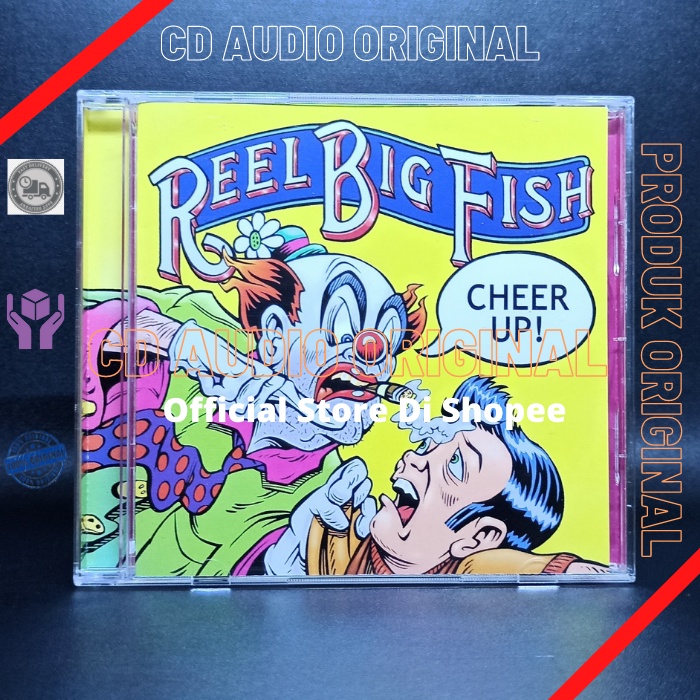 Jual CD REEL BIG FISH - CHEER UP! IMPORT ( CD ORIGINAL )