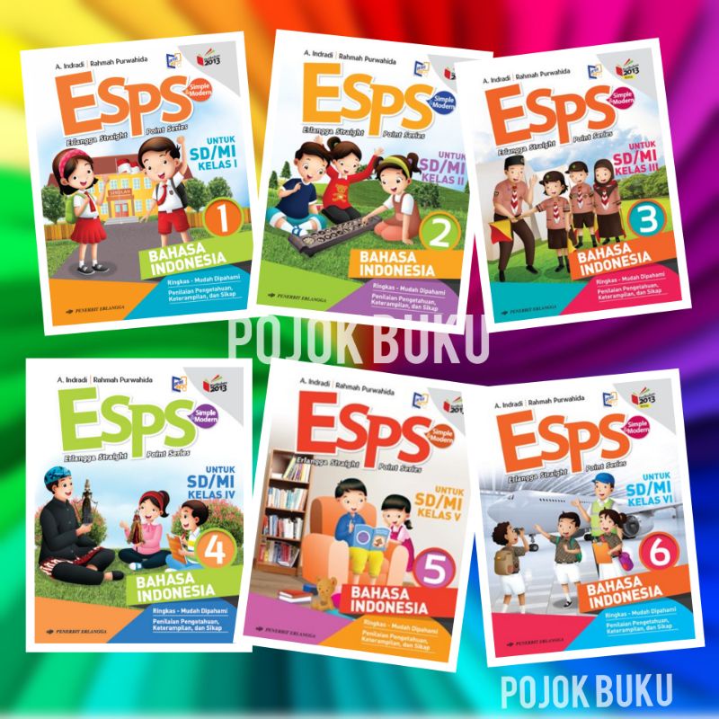 Jual BUKU ESPS BAHASA INDONESIA SD KELAS 1 2 3 4 5 6 KURIKULUM 2013 ...