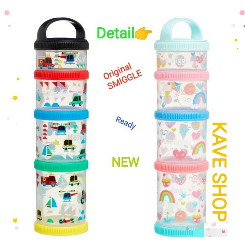 Jual SMIGGLE Original Container Big Adventure Snack & Stack | Shopee ...