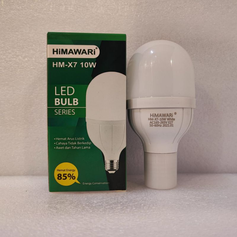 Jual Lampu Led Bulb Series HM-X7 10W Himawari Cahaya Putih | Shopee ...